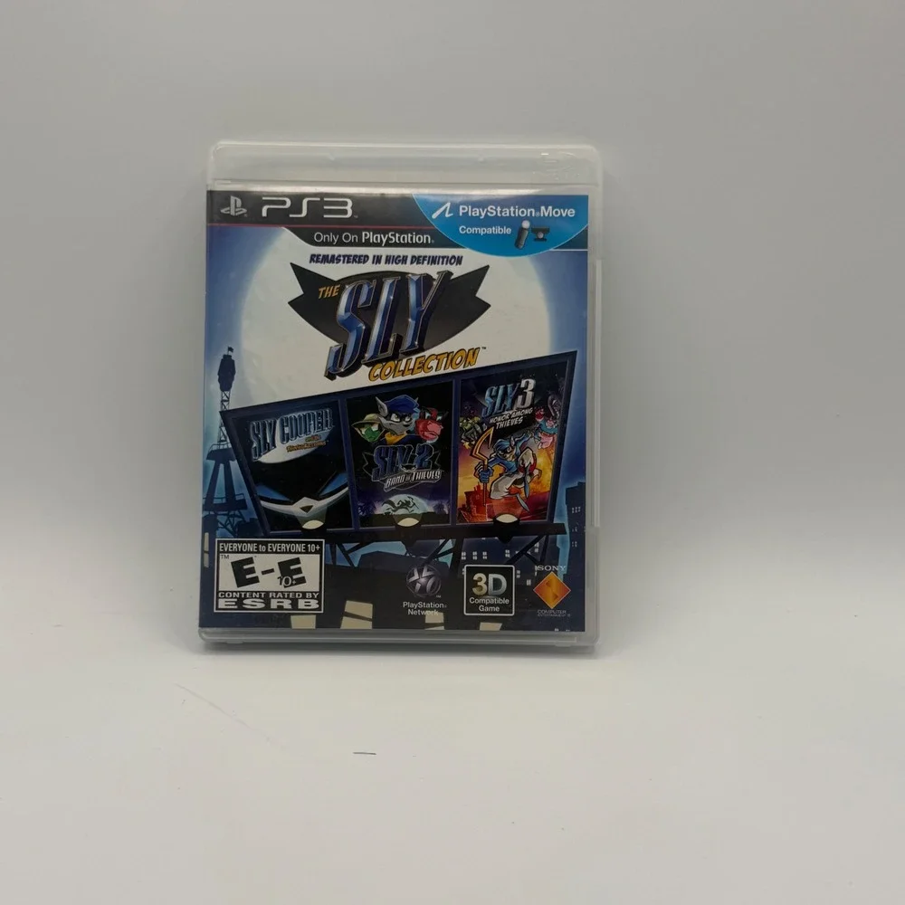 Sony The Sly Collection Video Game PS3 N/A Blue Excellent Remastered 3D Move